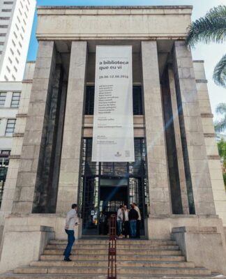 Fachada da Biblioteca Mário de Andrade