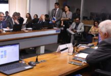 Reunião da CCJ do Senado
