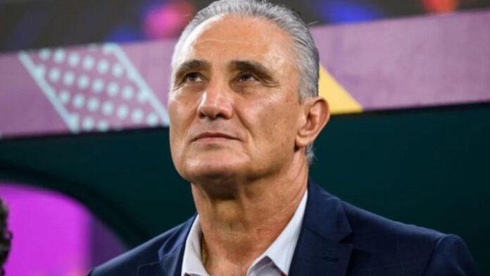 Técnico Tite em 2022, quando treinava a Seleção