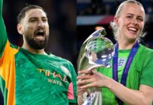 Donnarumma e Hannah Hampton são eleitos melhor goleiro e goleira de 2025