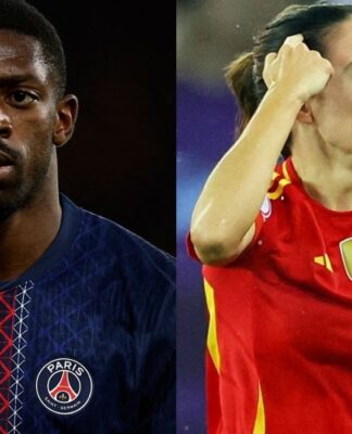 Dembélé e Bonmatí recebem prêmio de melhores jogadores do ano pela Fifa