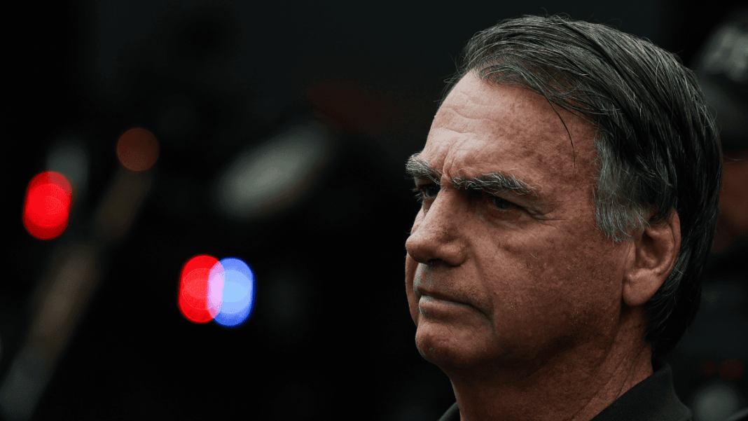 O ex-presidente Jair Bolsonaro