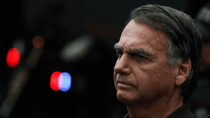 O ex-presidente Jair Bolsonaro