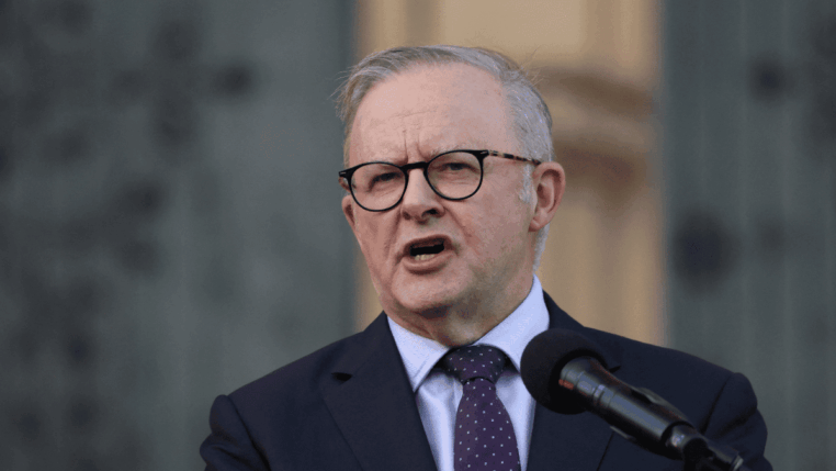 O primeiro-ministro australiano, Anthony Albanese