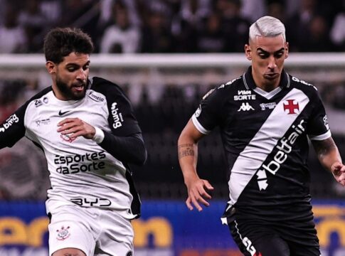 Tudo igual em Itaquera: Corinthians e Vasco travam final nervosa e deixam taça em aberto