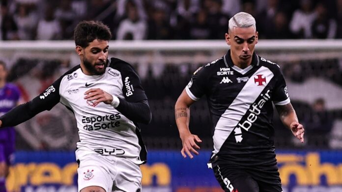 Tudo igual em Itaquera: Corinthians e Vasco travam final nervosa e deixam taça em aberto