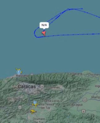 Caças dos EUA sobrevoam região próxima à capital da Venezuela