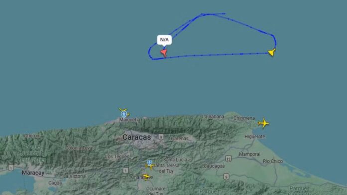Caças dos EUA sobrevoam região próxima à capital da Venezuela