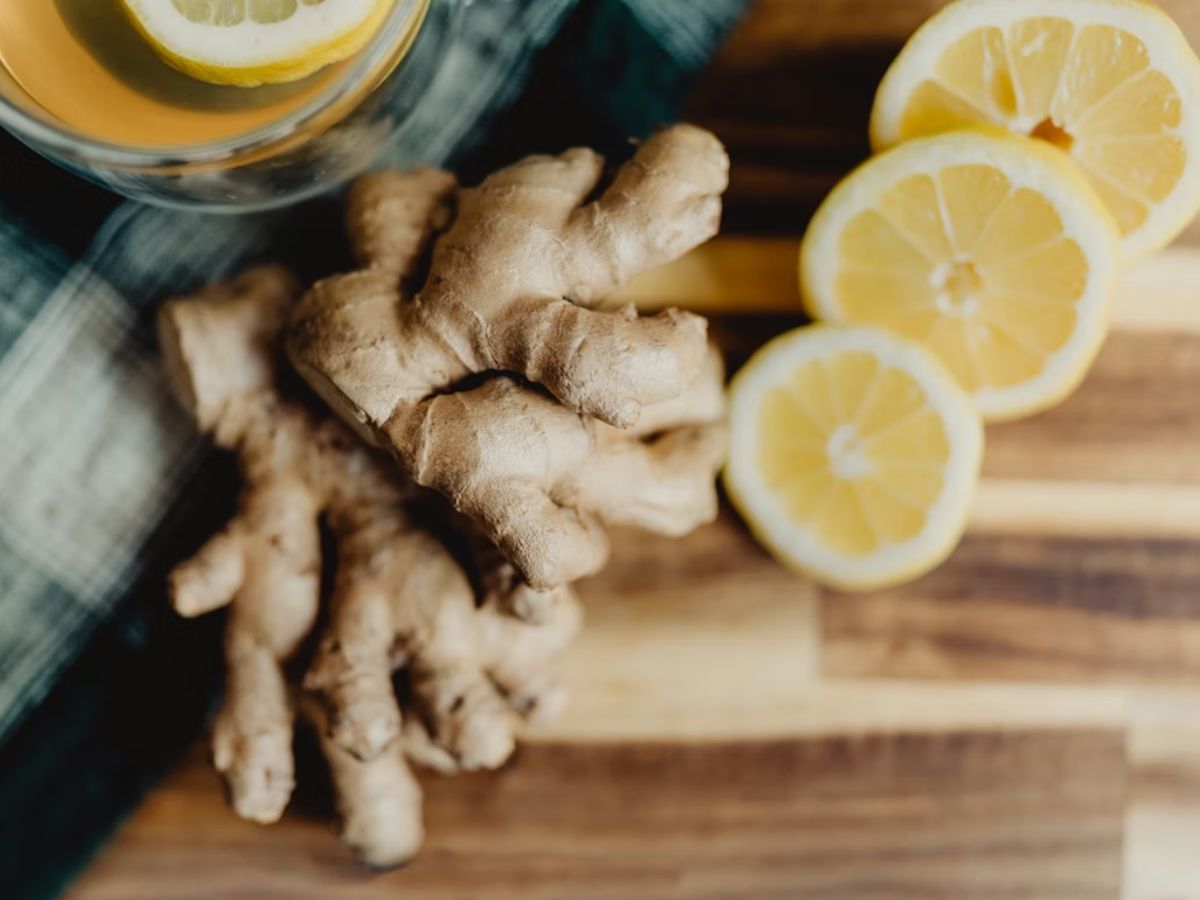 Gengibre e limão