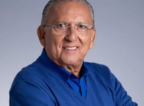 Galvão Bueno passa mal no Natal, é internado no Paraná e médicos confirmam início de pneumonia