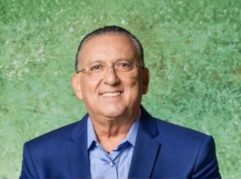 Galvão Bueno recebe alta após três dias internado por pneumonia