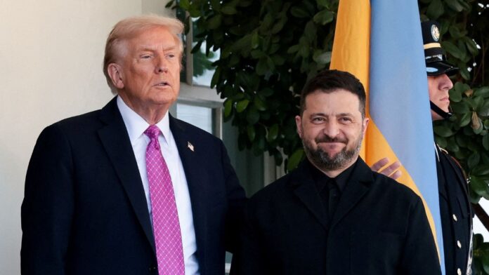 Zelensky e Trump discutem plano de paz com a Rússia hoje, na Flórida