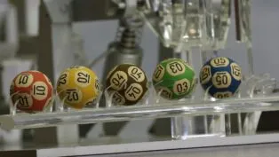 Bolinhas do sorteio da Mega-Sena