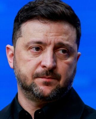 O presidente ucraniano, Volodymyr Zelensky