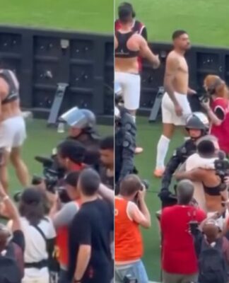 Jogador do Inter intimida jornalista após vitória contra Bragantino no Beira-Rio