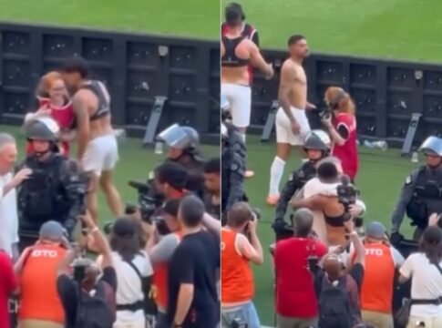 Jogador do Inter intimida jornalista após vitória contra Bragantino no Beira-Rio