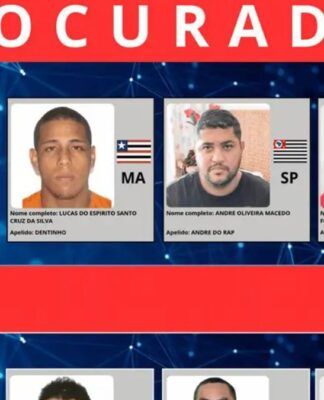 Governo Federal cria plataforma com lista dos criminosos mais procurados do país