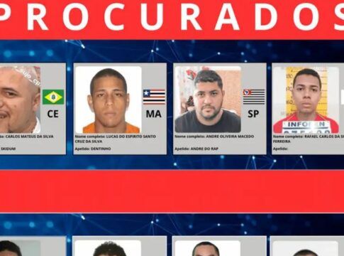 Governo Federal cria plataforma com lista dos criminosos mais procurados do país