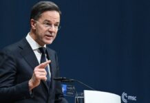 O secretário-geral da OTAN discursa em evento organizado pela Conferência de Segurança de Munique