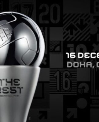 Troféu da Fifa para o prêmio The Best