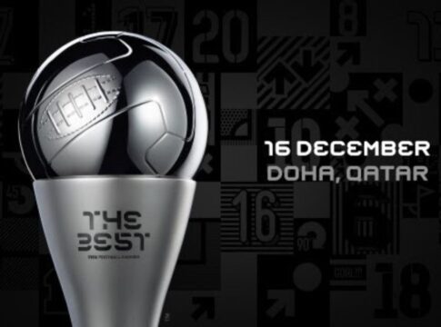 Troféu da Fifa para o prêmio The Best