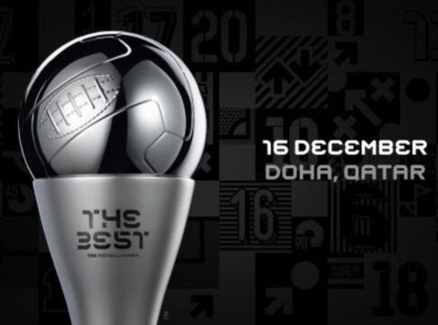 Troféu da Fifa para o prêmio The Best