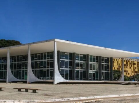 Fachada do STF, em Brasília