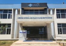 Fachada da Agência Nacional de Águas e Saneamento Básico (ANA)