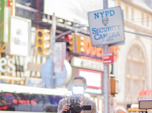 jornalistas aglomerados