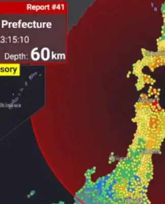 Japão emite alerta de tsunami após terremoto atingir norte do país