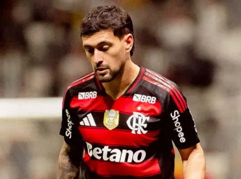 Giorgian De Arrascaeta, jogador do Flamengo, 2025