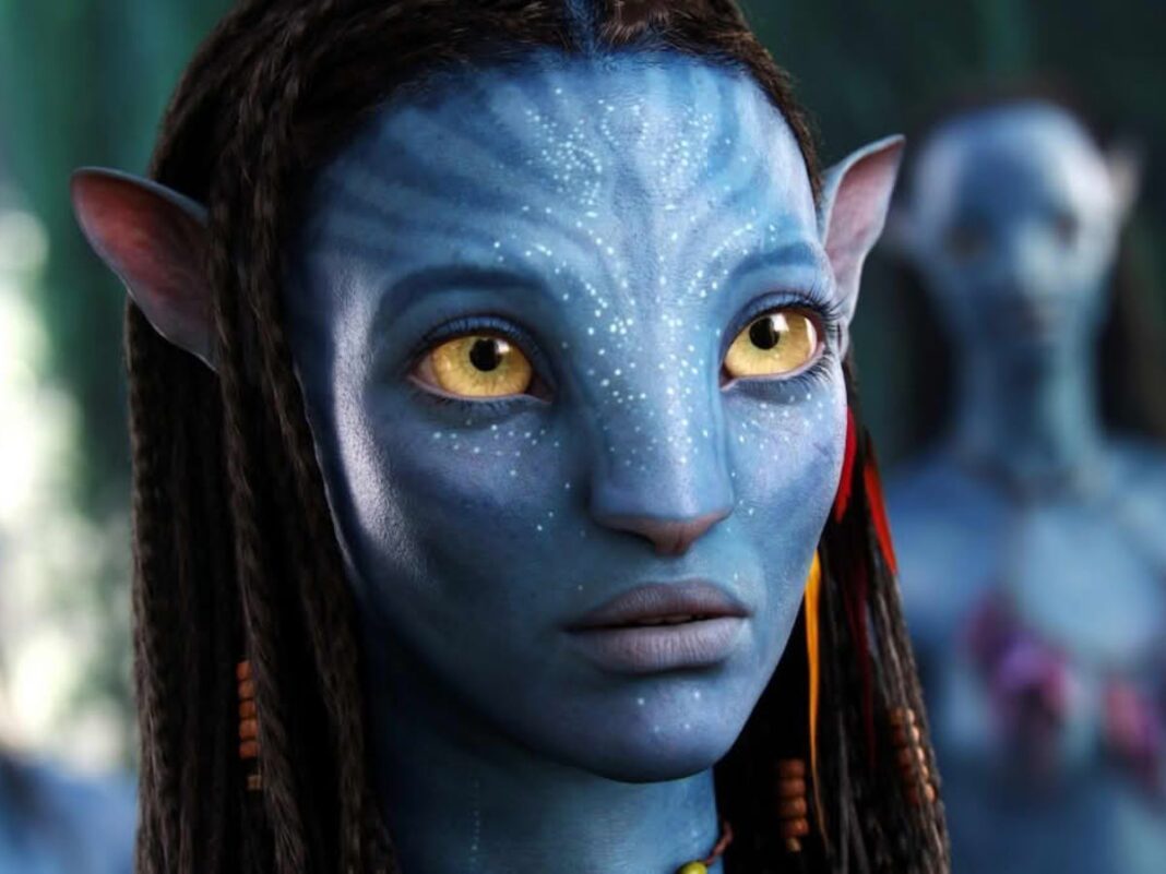 Imagem de uma Avatar no primeiro filme da Saga