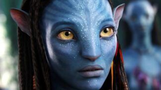 Imagem de uma Avatar no primeiro filme da Saga