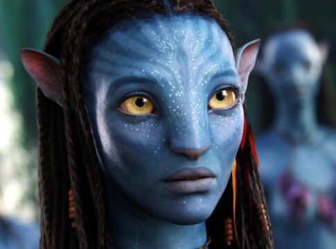 Imagem de uma Avatar no primeiro filme da Saga