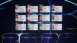 Grupos sorteados na Copa do Mundo 2026