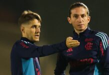 ‘Merecemos estar aqui’, exalta Filipe Luís antes de estreia do Flamengo