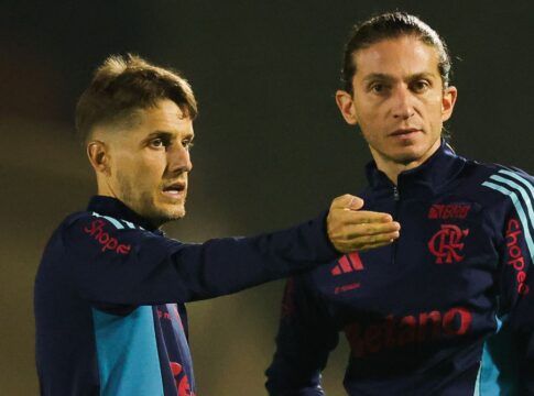 ‘Merecemos estar aqui’, exalta Filipe Luís antes de estreia do Flamengo