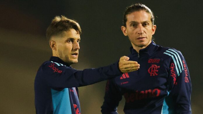 ‘Merecemos estar aqui’, exalta Filipe Luís antes de estreia do Flamengo