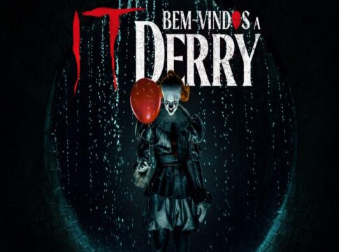 palhaço pennywise de IT- bem vindos a Derry