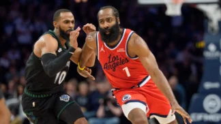 James Harden, jogador de basquete do Los Angeles Clippers, da NBA