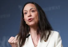 Maria Corina Machado, vencedora do Prêmio Nobel da Paz