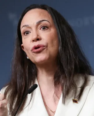 Maria Corina Machado, vencedora do Prêmio Nobel da Paz