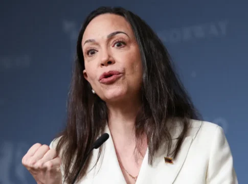 Maria Corina Machado, vencedora do Prêmio Nobel da Paz