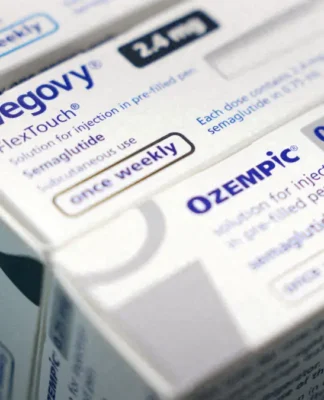Caixas de Ozempic (semaglutida), caneta emagrecedora