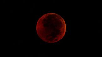 Imagem da Super Lua Nova