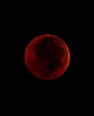 Imagem da Super Lua Nova