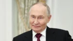 Vladimir Putin, presidente da Rússia, sorrindo