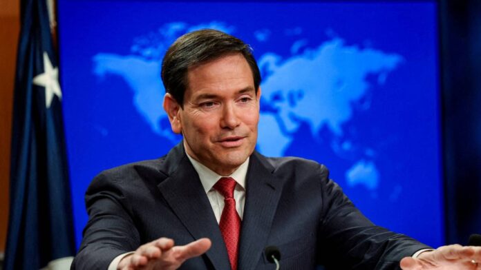 Marco Rubio, secretário de Estado dos Estados Unidos, em 2025