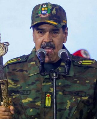O presidente deposto da Venezuela, Nicolás Maduro