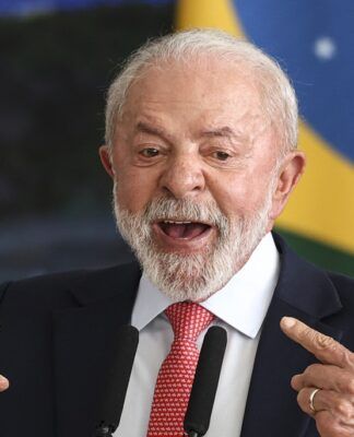 O presidente Luiz Inácio Lula da Silva
